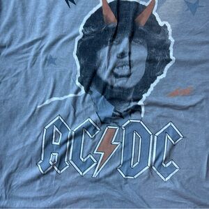 AC/DC MRCH Officially Licensed Gray T-Shirt